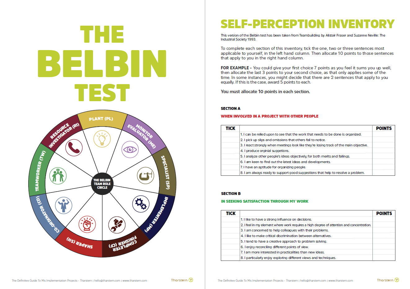 thesis.nl belbin test